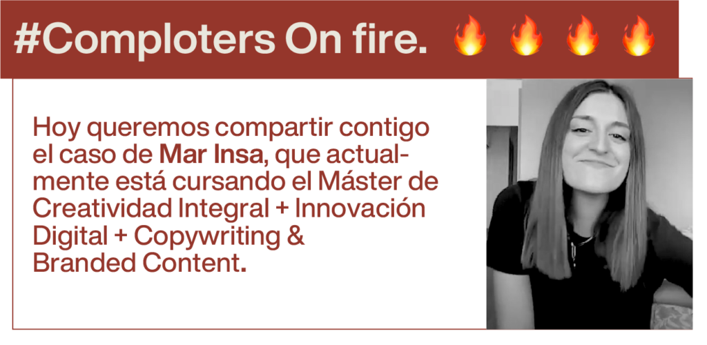 Comploters On fire.