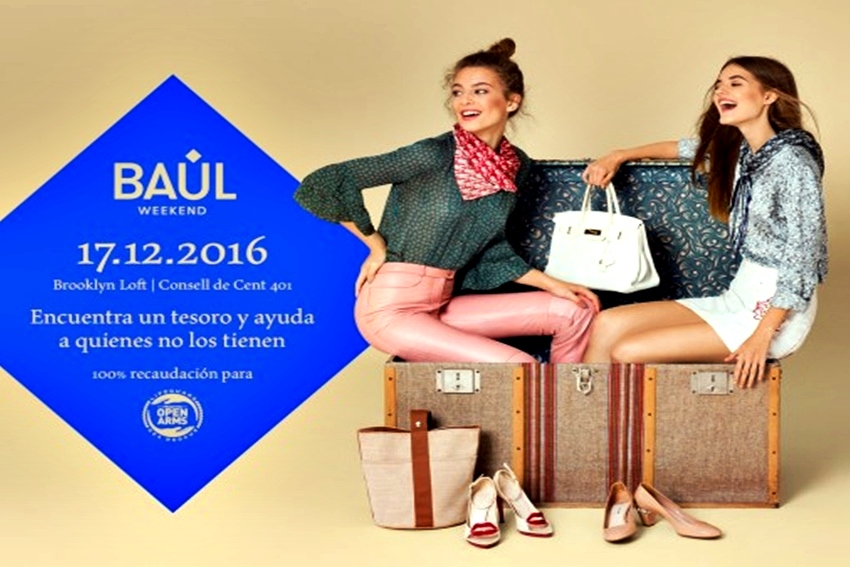La moda solidaria a favor de los refugiados vuelve a Barcelona con Baúl Weekend