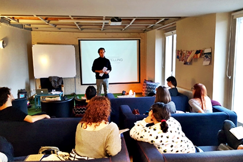 Así fue el Workshop de Storytelling con Javier Argüello