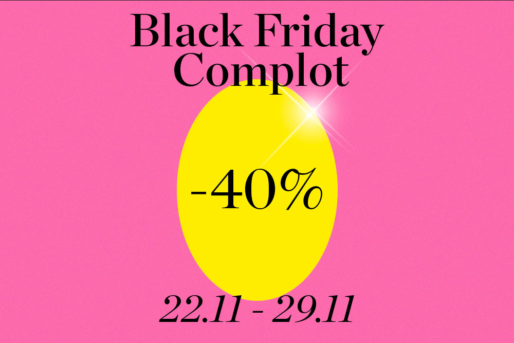 El Black Friday de Complot vuelve con un 40% de descuento para l_s más rápid_s