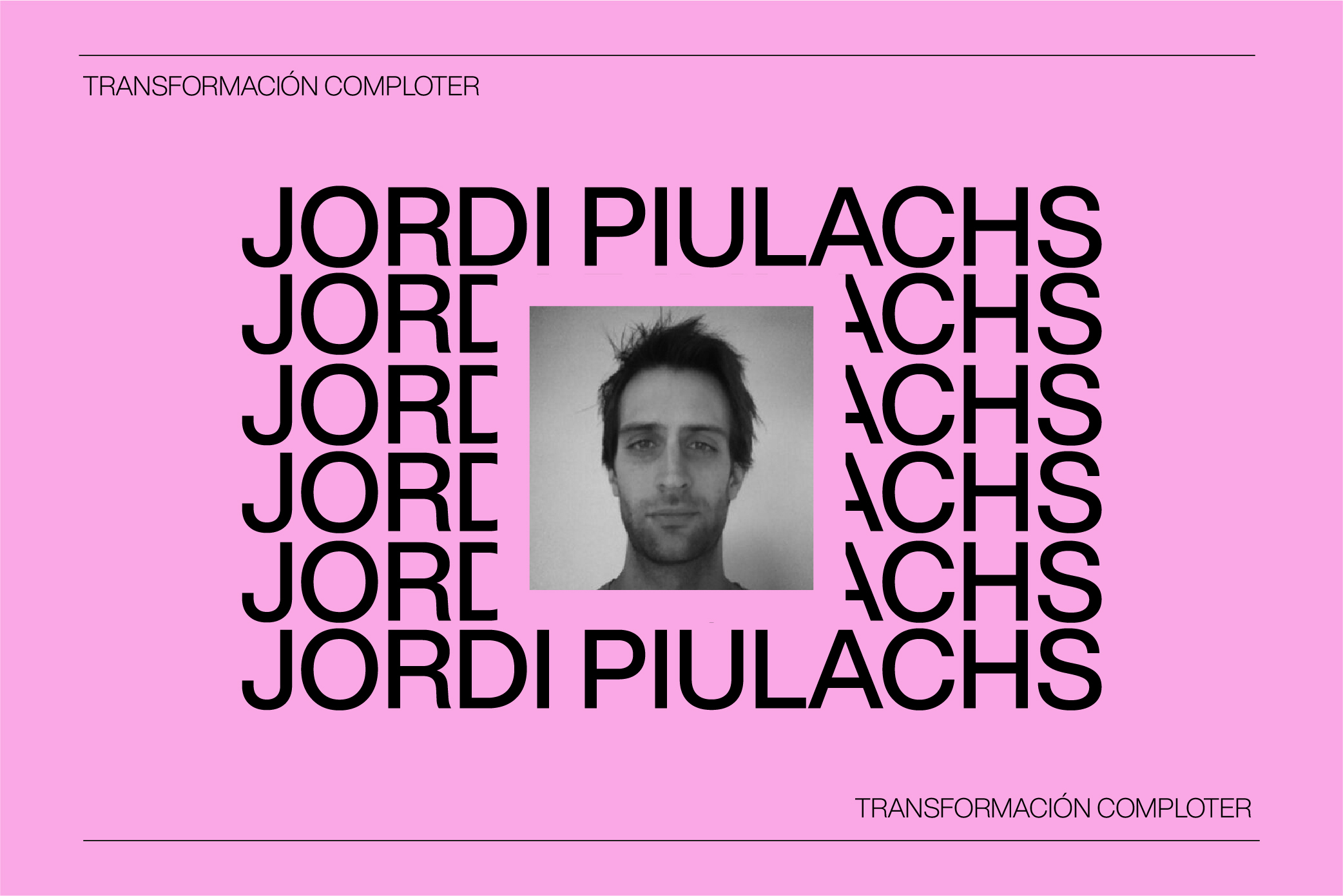 Jordi Piulachs de Evil Love y su #TransformaciónComploter