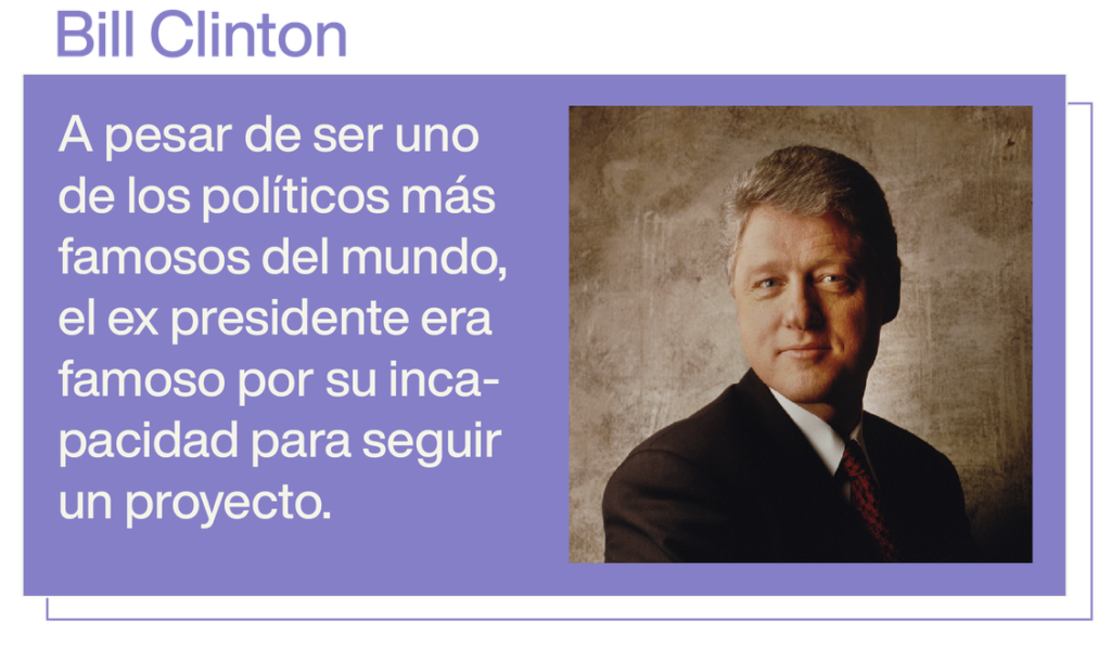 Foto de Bill Clinton.