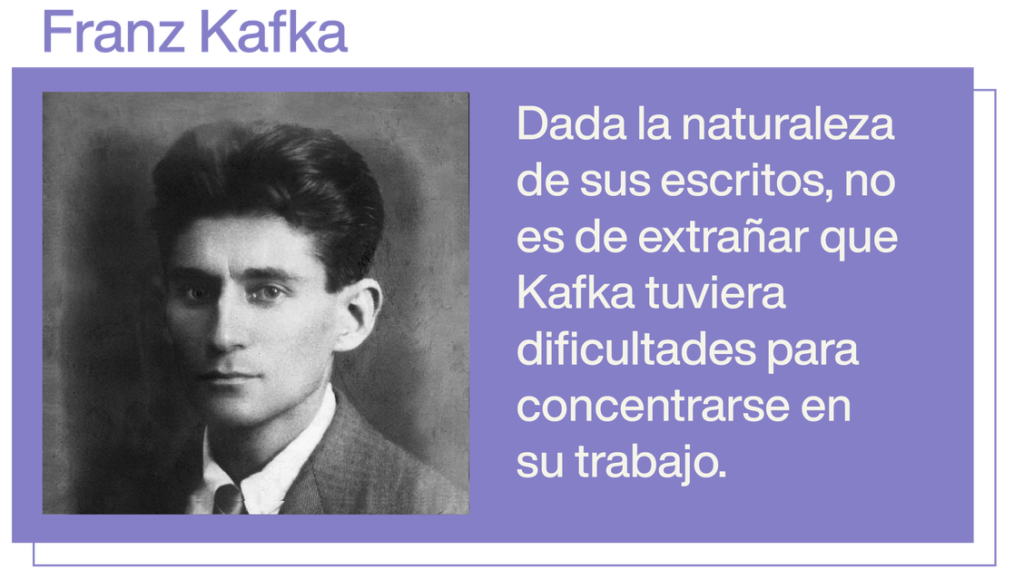 Foto de Franz Kafka.